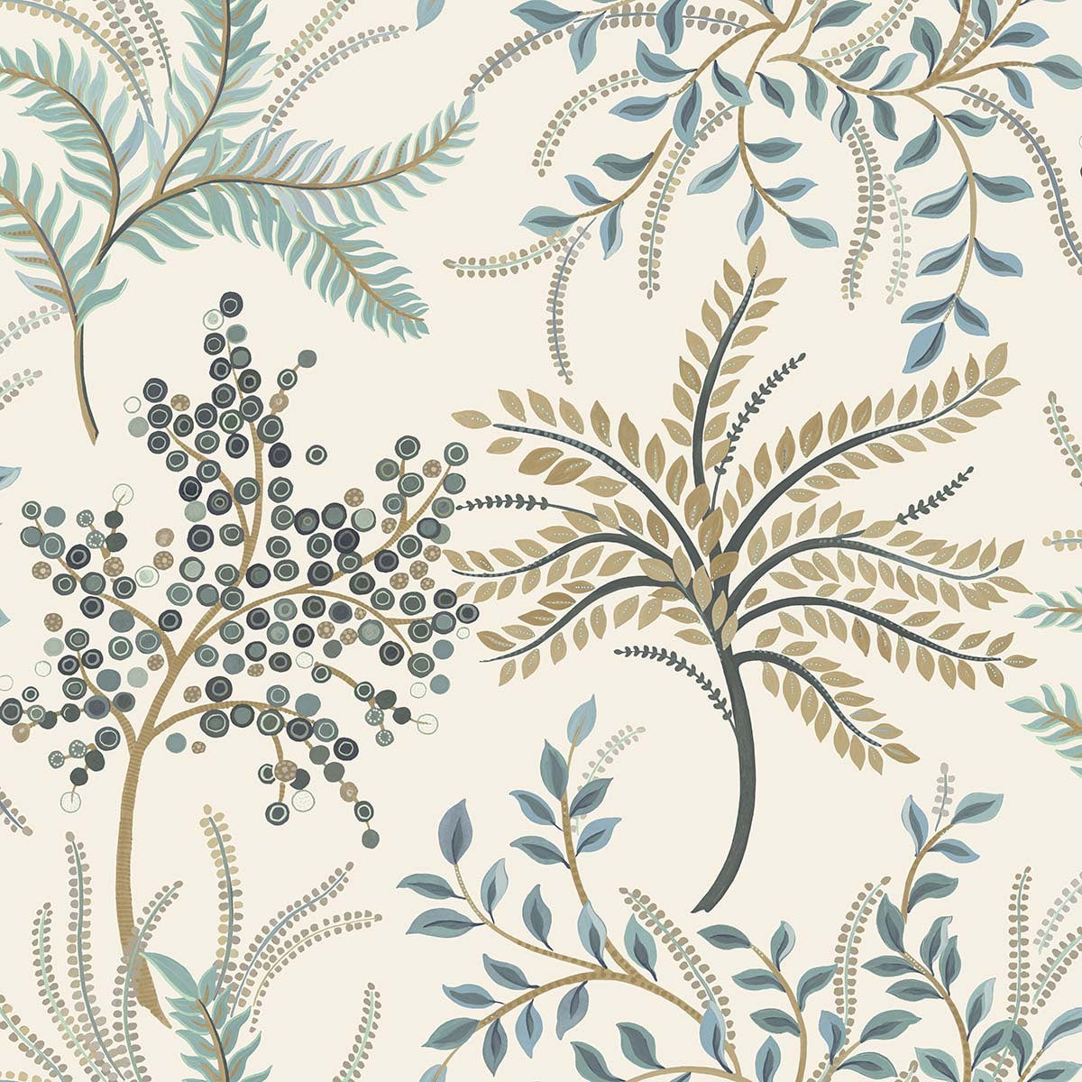 Carta da parati "Sisal Bedgebury" - WALLQUEST | MULBERRY TREE
