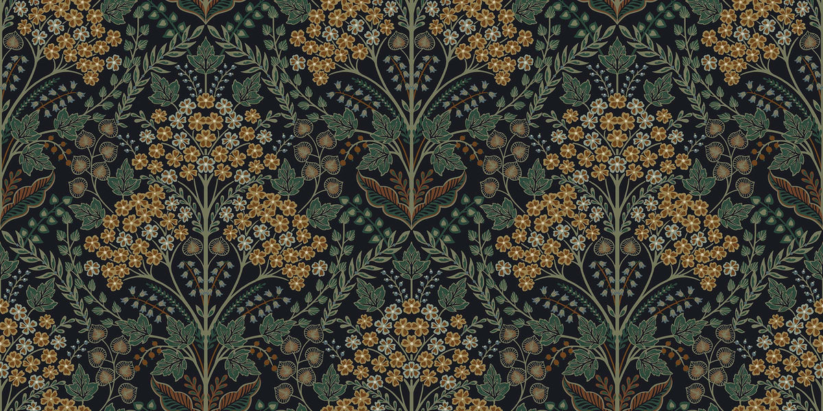 Tapete - „Zitrushain Wandbild - Blassrosa“ | WALLQUEST - DAISY BENNETT