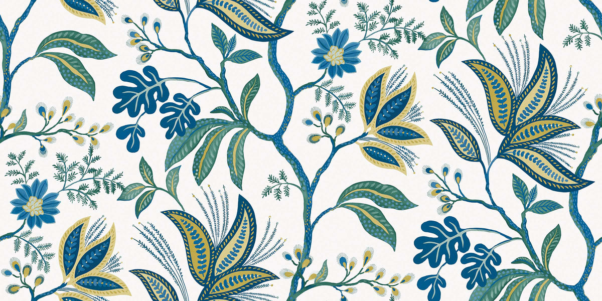 Papel pintado - "Mural Huerto de Cítricos - Rubor" | WALLQUEST - DAISY BENNETT