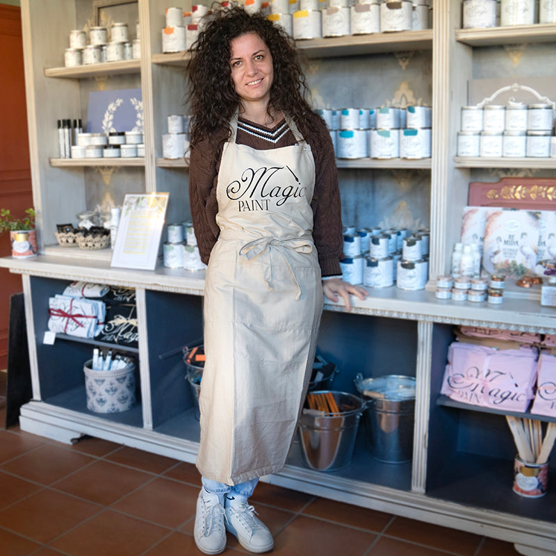 Grembiule Magic Paint Beige