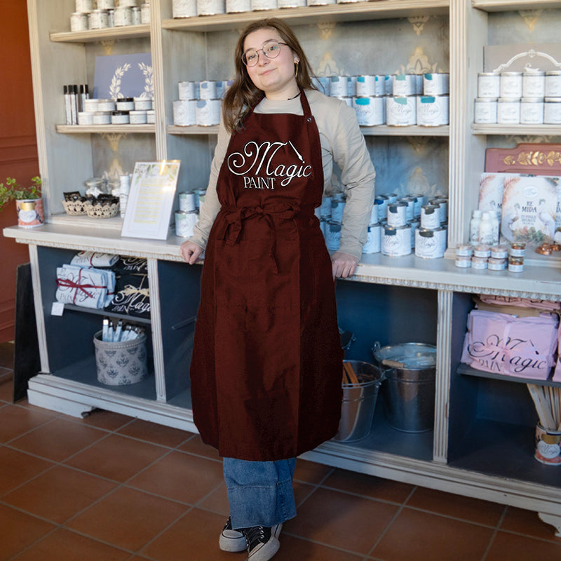 Delantal Magic Paint Granata