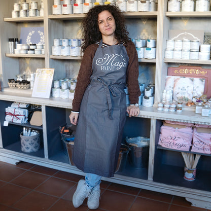 Grembiule Magic Paint Grigio