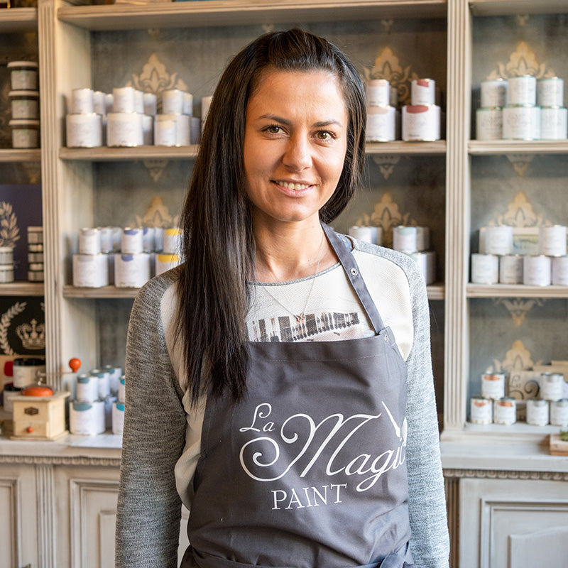 Grembiule Magic Paint Grigio