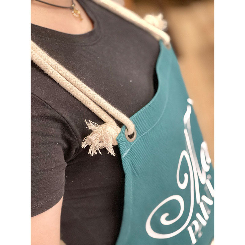 Grembiule Magic Paint Corda - Blu petrolio