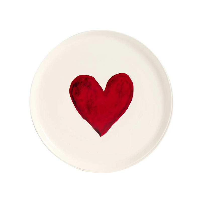 Piatto Pizza "Cuore Acquarello" - Simple Day