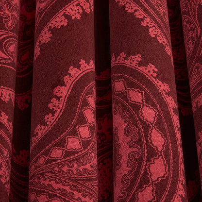 TESSUTO "Rajapur Velvet Rose on Dark Crimson" - The Contemporary - Cole & Son