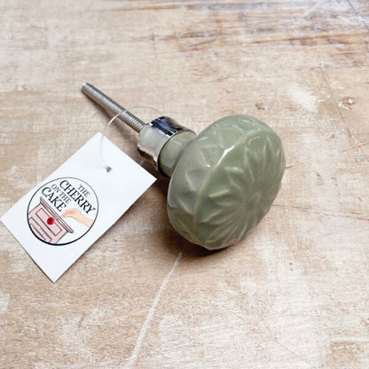 Pomello in ceramica “Floral Candy”