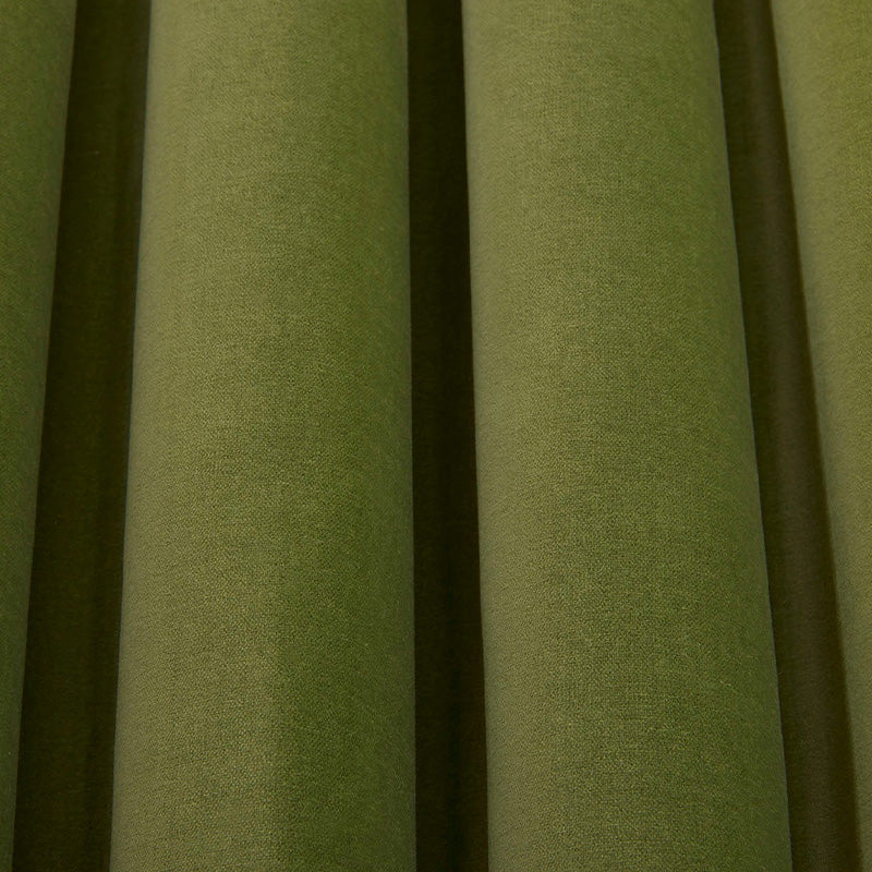 TESSUTO "Colour Box Velvet Olive Green" - The Contemporary - Cole & Son