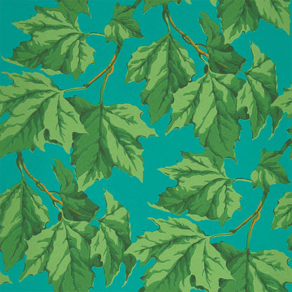 Carta da Parati “DAPPLED LEAF EMERALD/TEAL” | HARLEQUIN