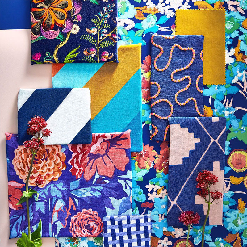 Carta da Parati “WILDFLOWER MEADOW EMERALD/AMETHYST/PERIDOT” | HARLEQUIN