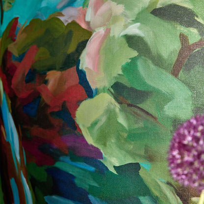 Carta da Parati “IN THE WOODS SKY/EMERALD/CARNELIAN” | HARLEQUIN