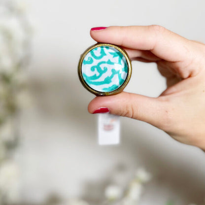 Pomello in Ferro e Vetro "Santorini"