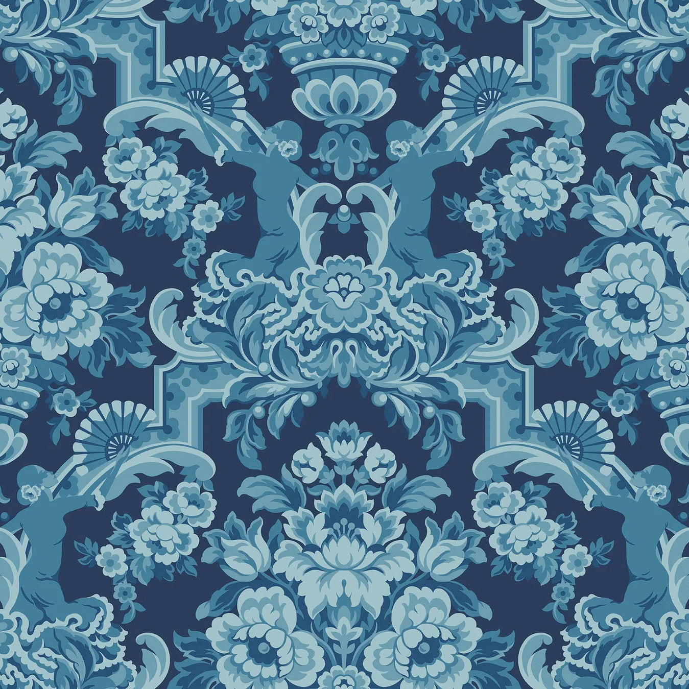 Tapete „Lola blau“ | COLE & SON