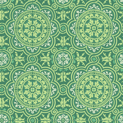 Papel pintado “Piccadilly Sevilla verde” | COLE & SON