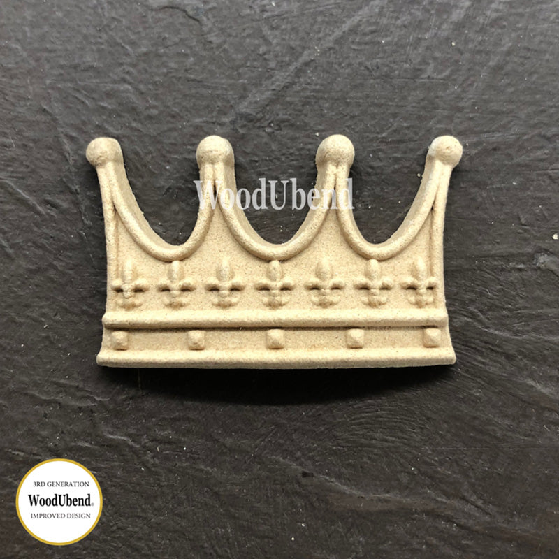 Fregio Decorativo "Corona King", WoodUbend