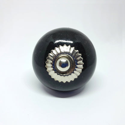 Pomello in ceramica “Black Eyes"