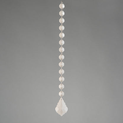 Decorazione "Pampille", color bianco