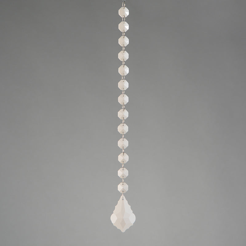 Decorazione "Pampille", color bianco