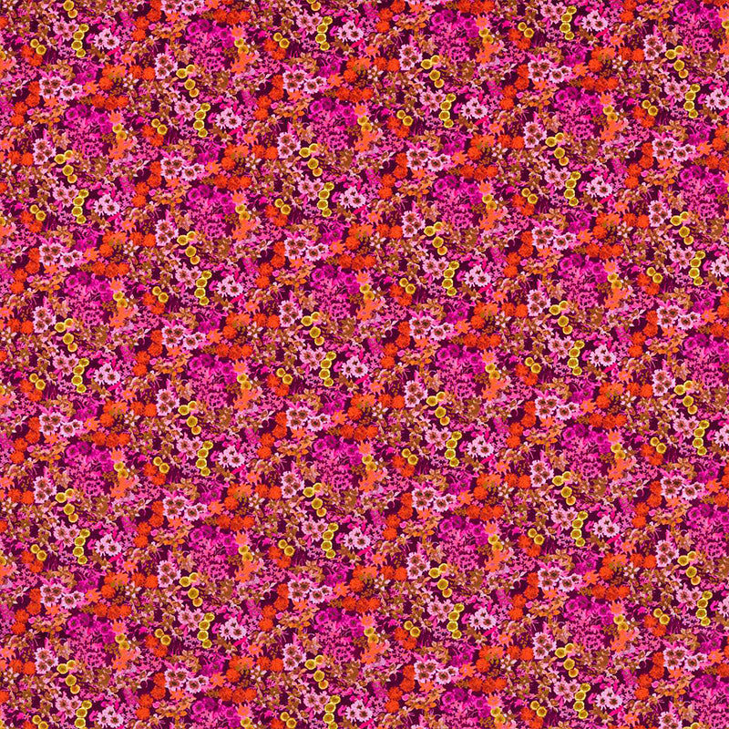 TESSUTO "WILDFLOWER MEADOW CARNELIAN/SPINEL/AMETHYST" - HARLEQUIN