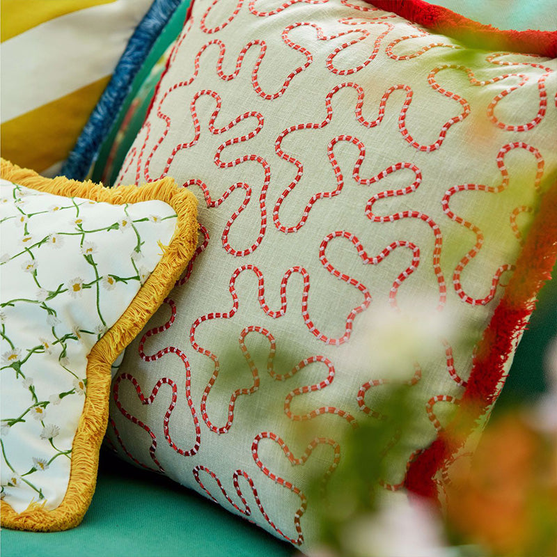 TESSUTO "DAISY TRELLIS" - HARLEQUIN