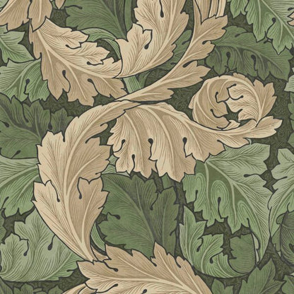 Carta da Parati "Acanthus Green" Morris at home