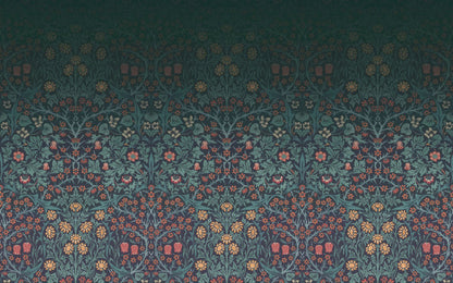 Carta da parati "Blackthorn Mural Blu" - Morris at home