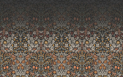 Carta da parati "Blackthorn Mural Arancio" - Morris at home