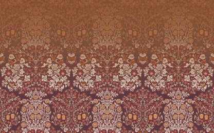 Carta da parati "Blackthorn Mural Rosso" - Morris at home