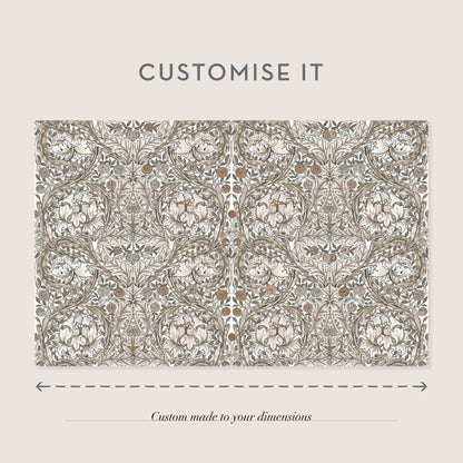 Carta da parati "African Marigold Neutro" - Morris at home