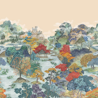 Carta da parati "Pavilion" - YOKU | COLE&SON