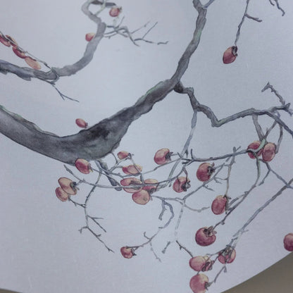Carta da parati "Kaki Persimmon rosa chiaro" - YOKU | COLE&SON