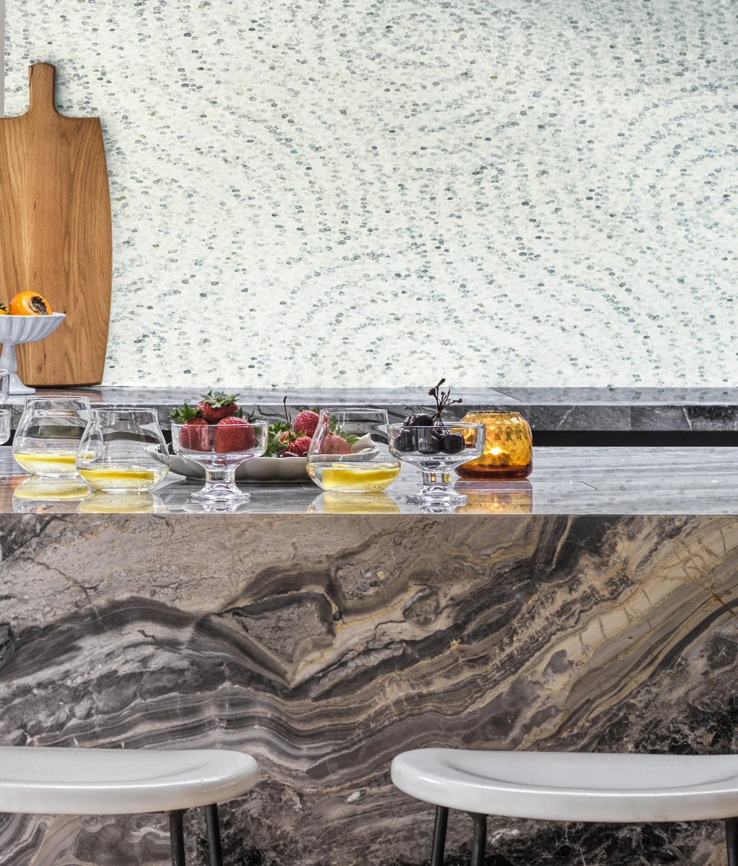 Carta da parati "Meditation Stone beige" - YOKU | COLE&SON