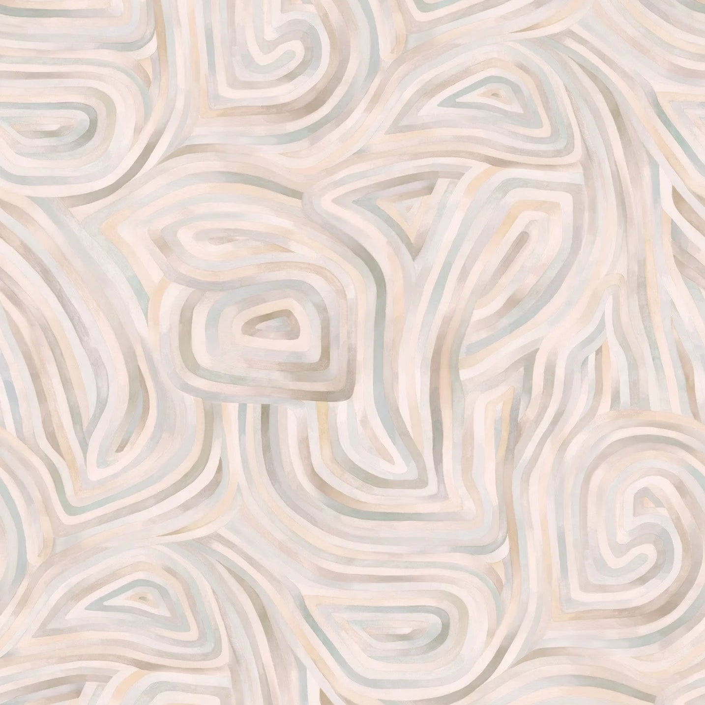 Carta da parati "Kawakubo color pesca" - YOKU | COLE&SON
