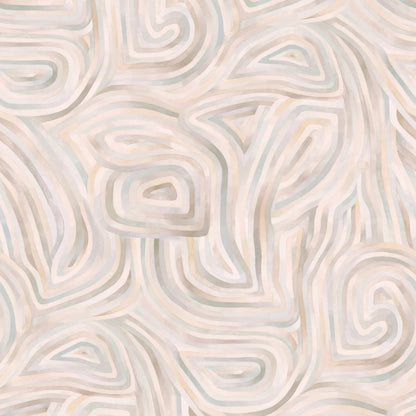 Carta da parati "Kawakubo color pesca" - YOKU | COLE&SON