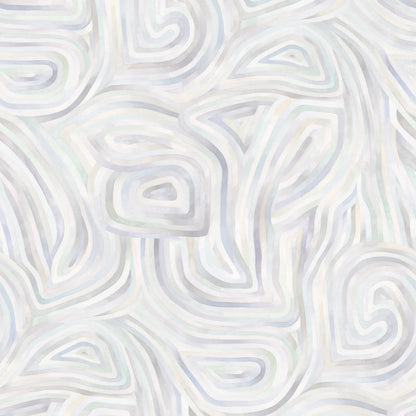 Carta da parati "Kawakubo grigio" - YOKU | COLE&SON