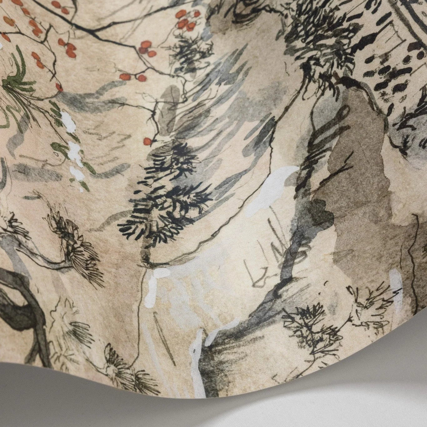 Carta da parati "Japanese Chinoiserie - color beige" - YOKU | COLE&SON