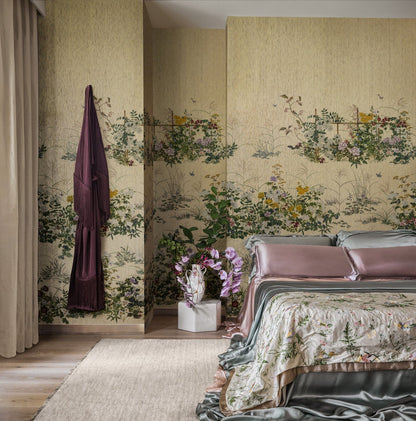 Carta da parati "Scenic Flora beige chiaro" - YOKU | COLE&SON
