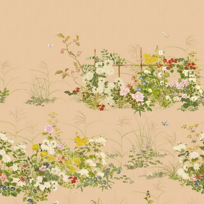 Carta da parati "Scenic Flora color oro metallizzato" - YOKU | COLE&SON