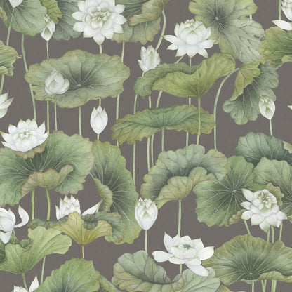 Carta da parati "Lily Lotus verde" - YOKU | COLE&SON