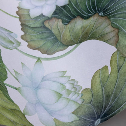 Carta da parati "Lily Lotus fondo beige" - YOKU | COLE&SON