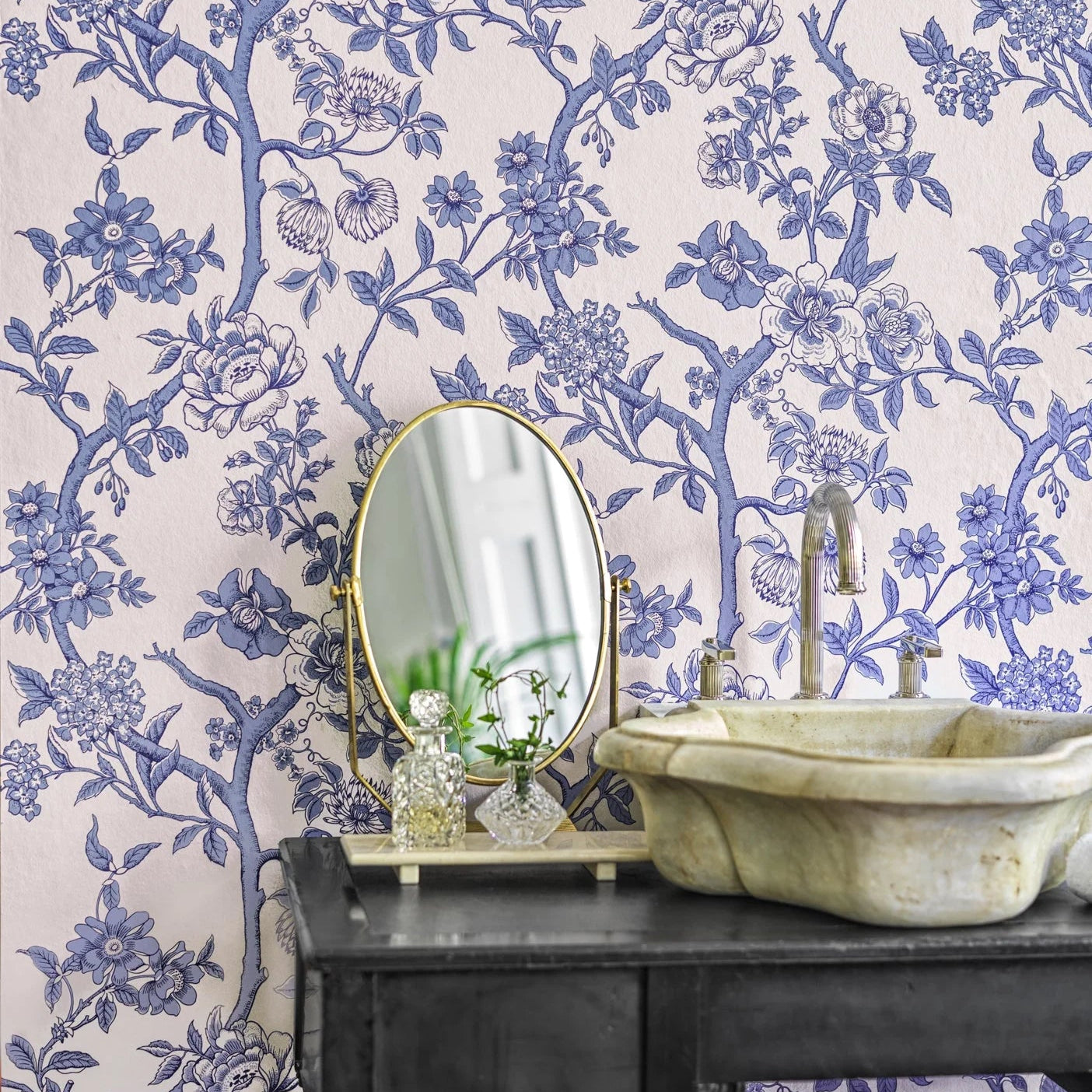 Tapete „KLEBRIGES GRAS AQUAMARIN“ | HARLEQUIN
