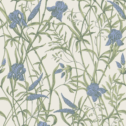 Tapete „KLEBRIGES GRAS AQUAMARIN“ | HARLEQUIN