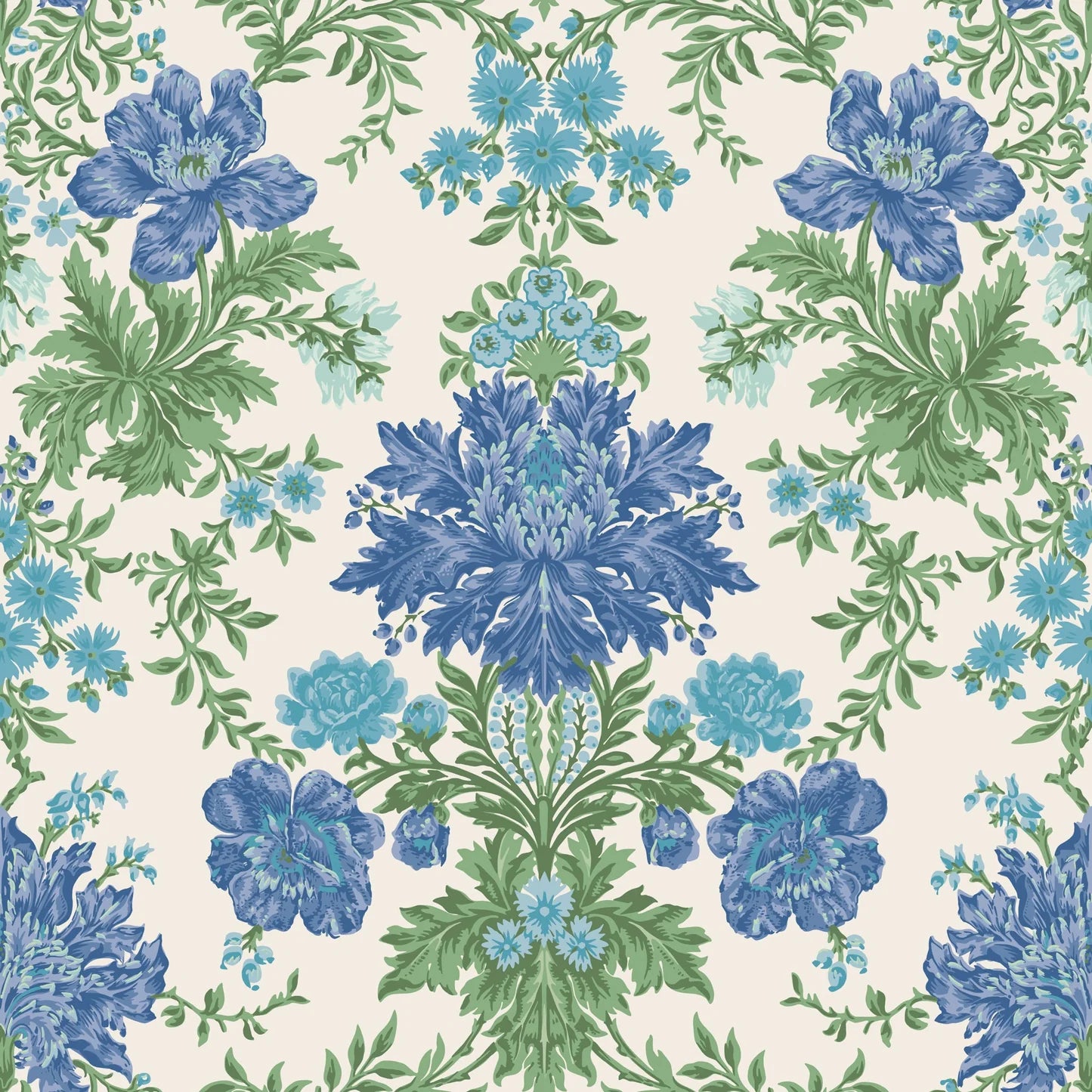 Tapete „KLEBRIGES GRAS AQUAMARIN“ | HARLEQUIN