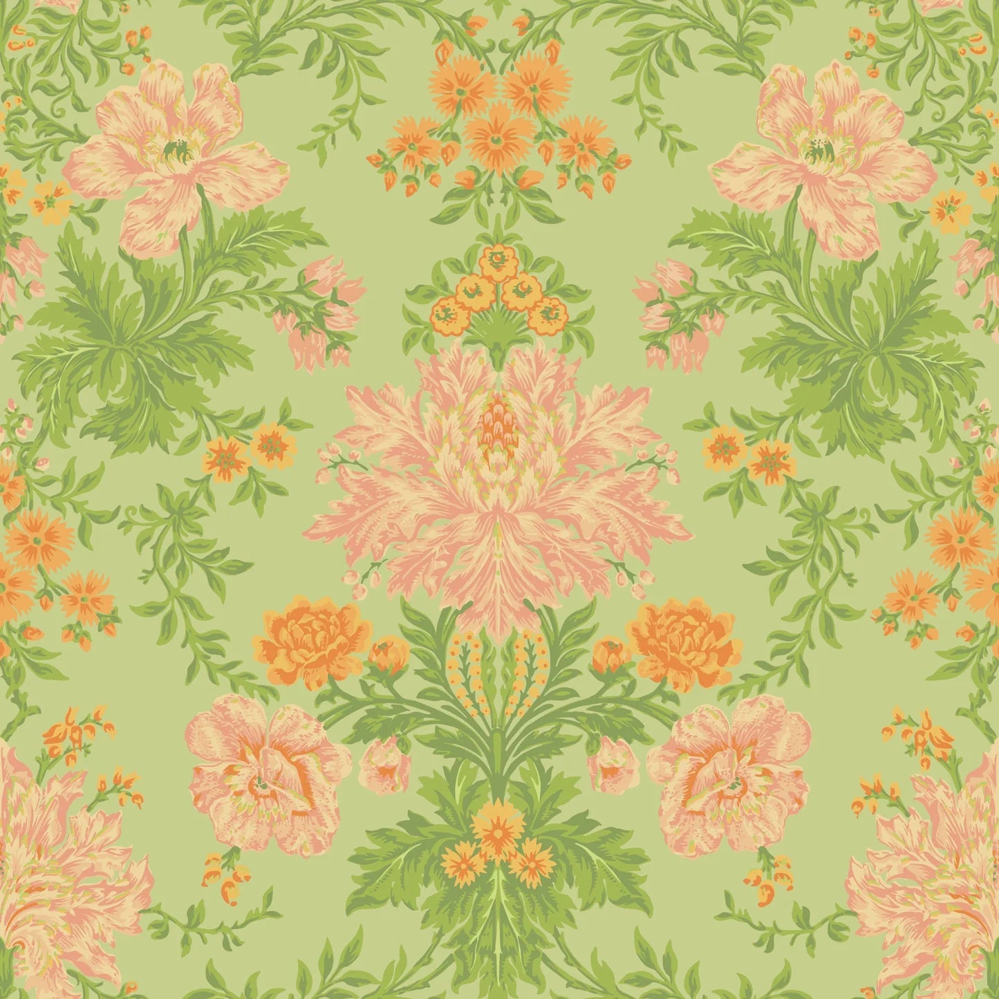 Wallpaper "Sticky Grass Aquamarine" | Harlequin