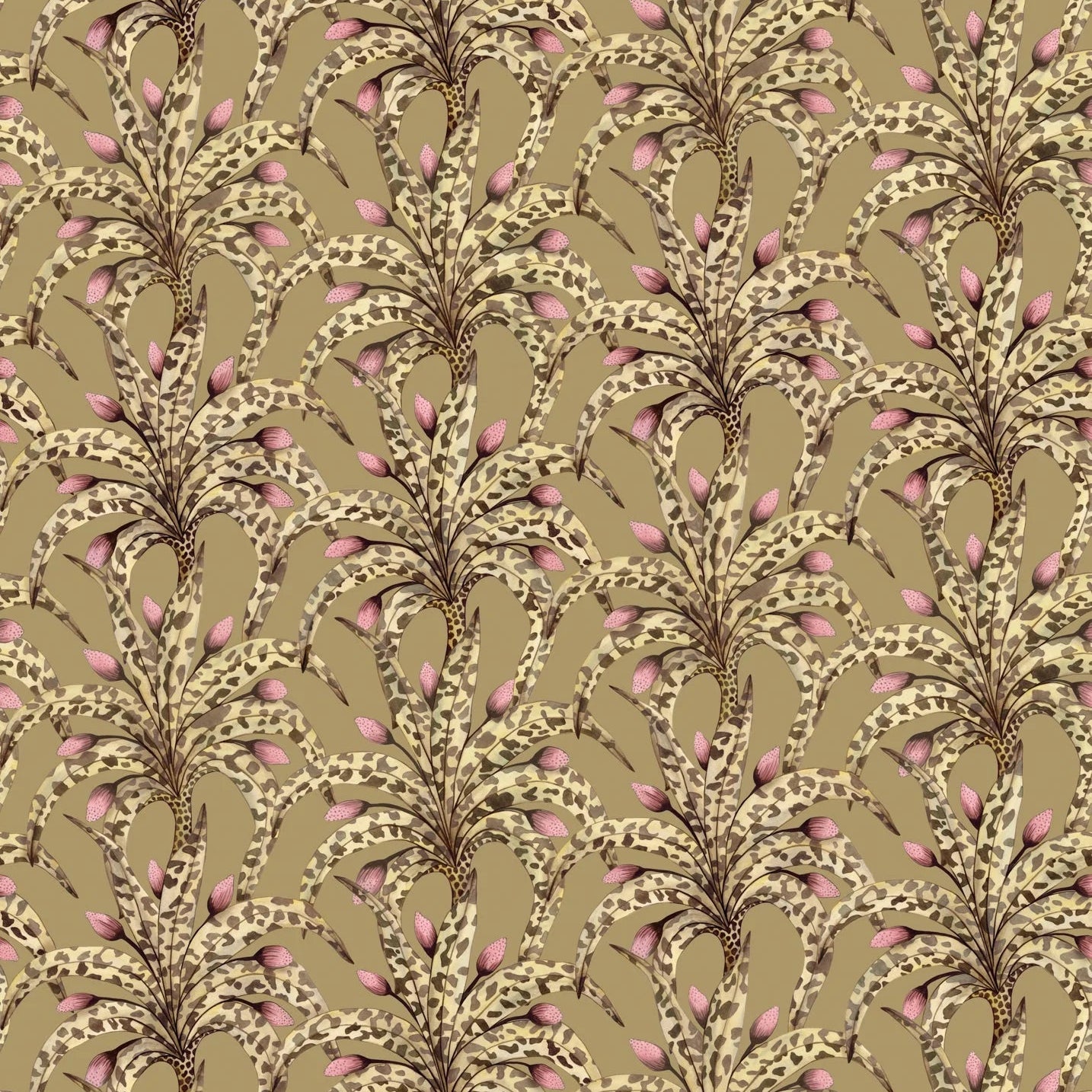 Carta da Parati “Afrika Damask senape" | COLE & SON ARDMORE BAOBAB