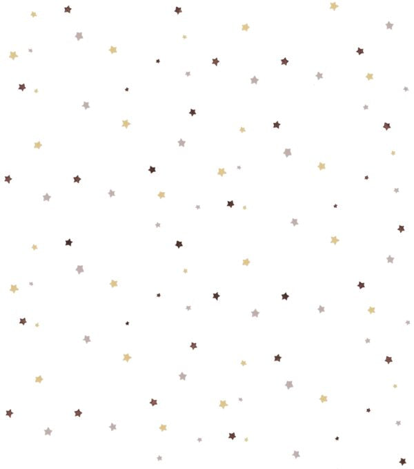 Tapete „Süßer Stern“, nach Meter oder als Rolle