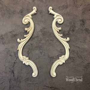 Coppia di Fregi Decorativi “Phoenix”, WoodUbend