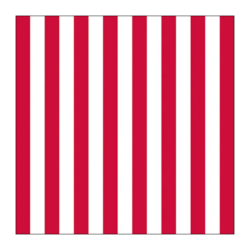 Tovaglioli "Strisce Rosse" - Pacco Da 20