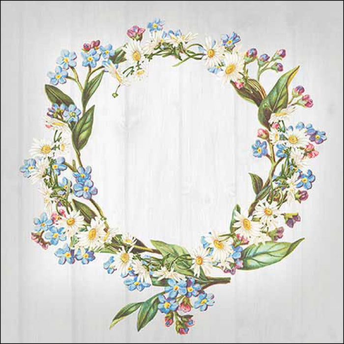 Tovaglioli in carta "Enjoy the little things grey" - pacco da 20