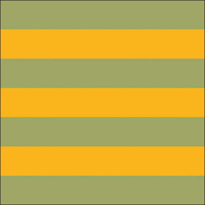 Tovaglioli in carta "Block stripe yellow/green" - pacco da 20